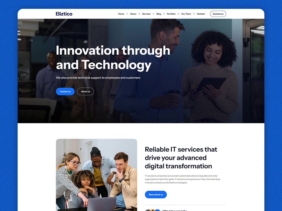 Biztico screenshot 1