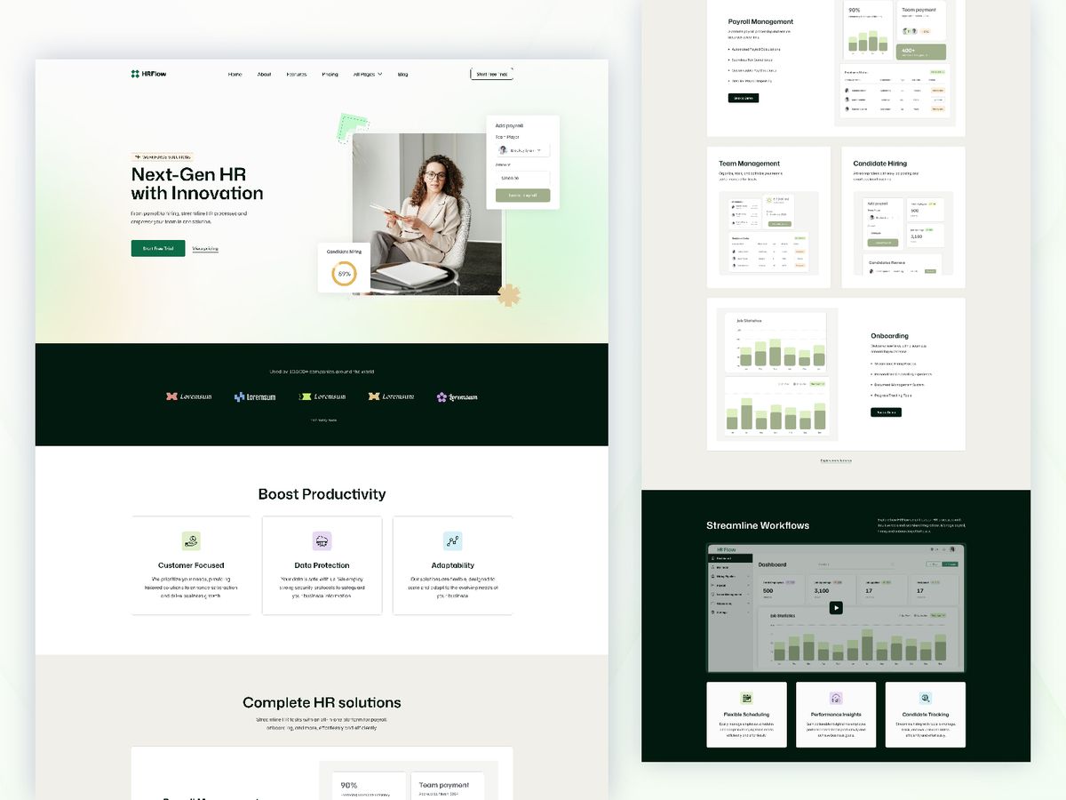 HRflow screenshot 1