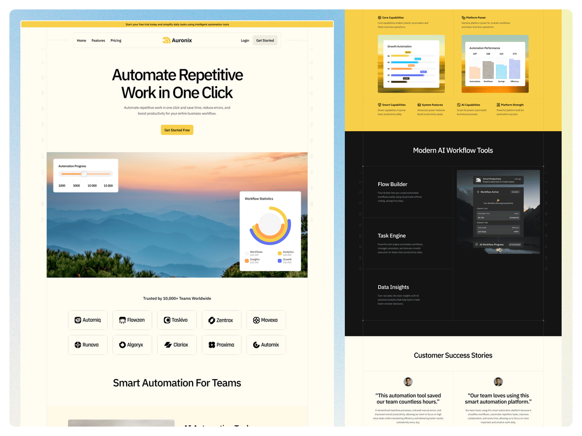 Auronix screenshot 1