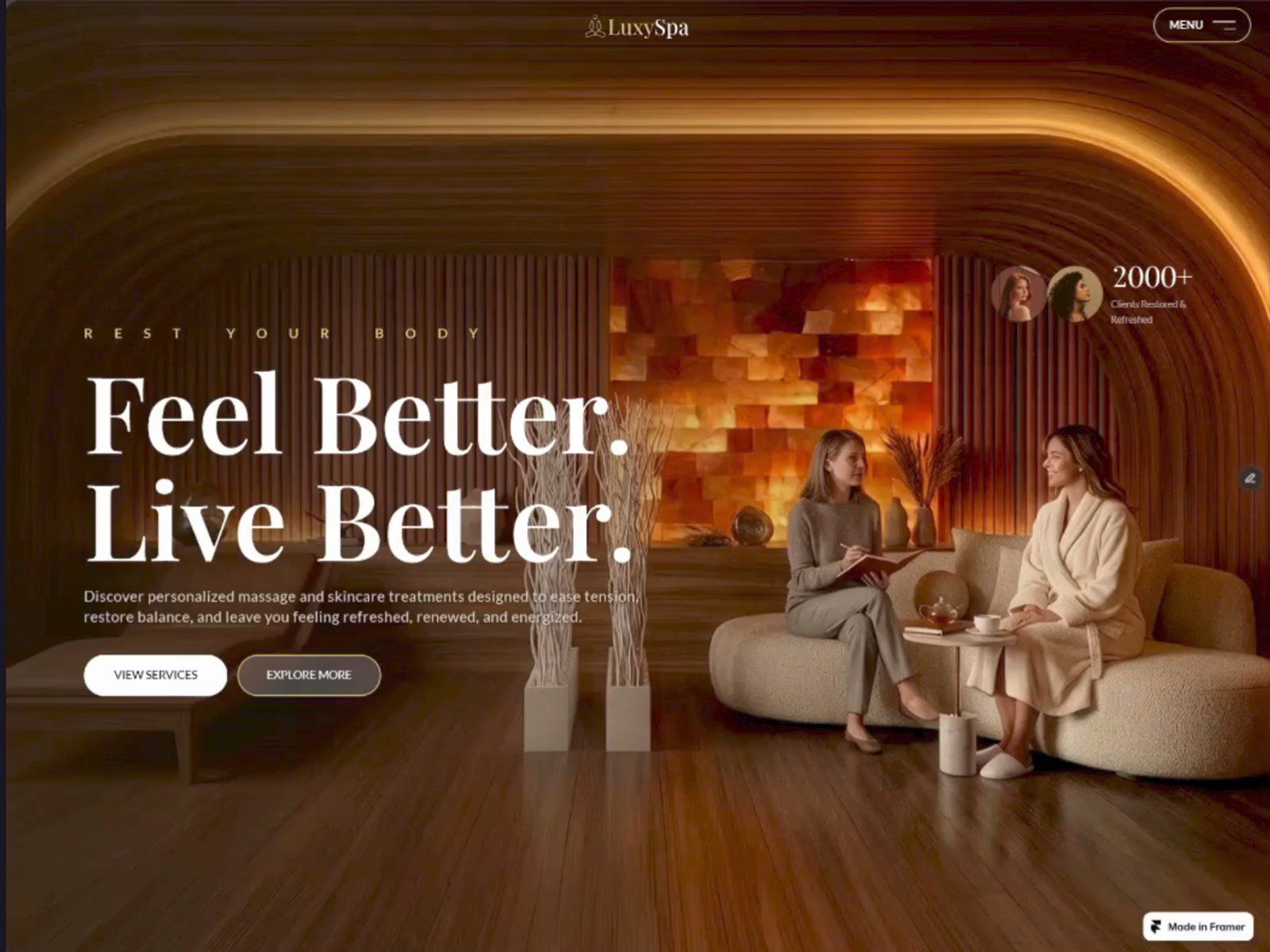 Luxury Spa & Sauna