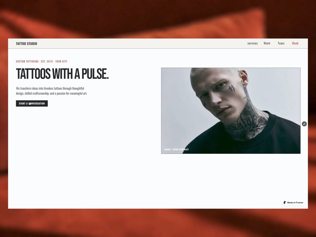 Tatoo Studio screenshot 1