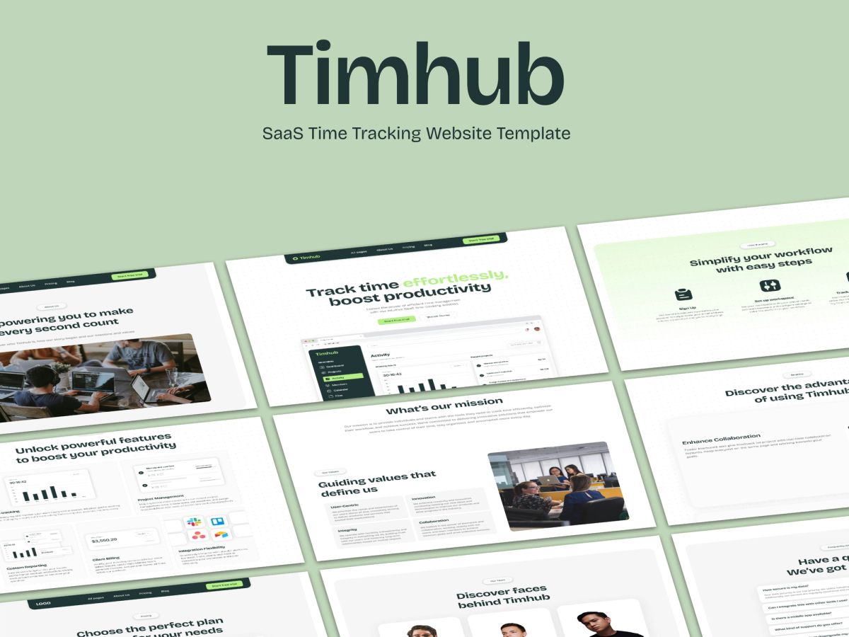 Timhub screenshot 1