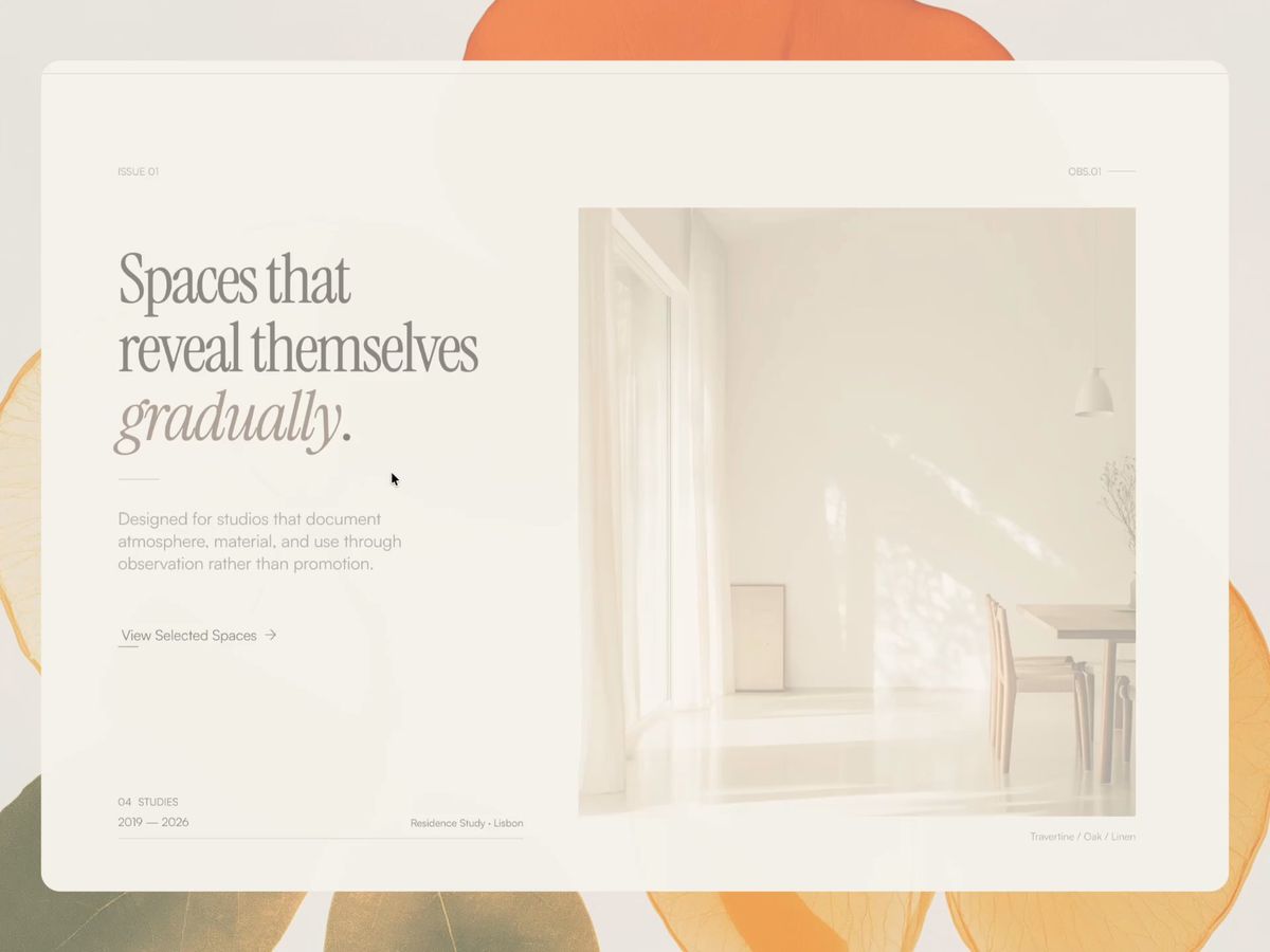 Travertine Studio screenshot 1