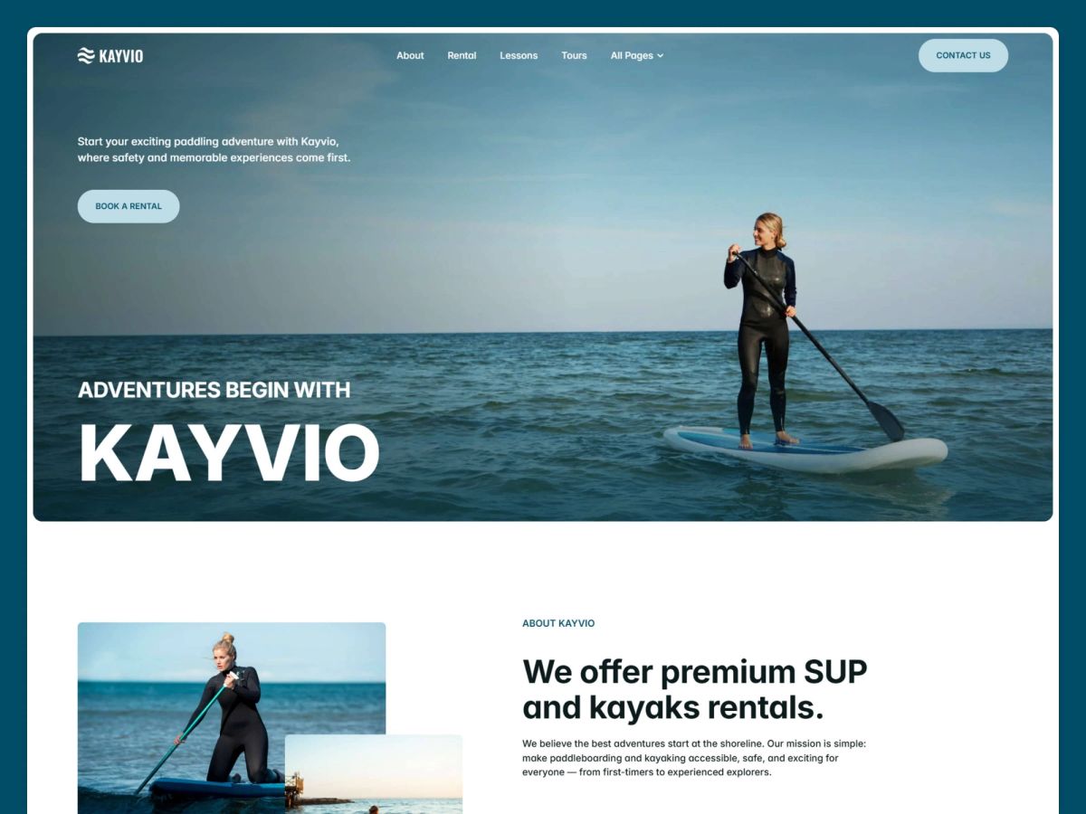 Kayak Rental screenshot 1