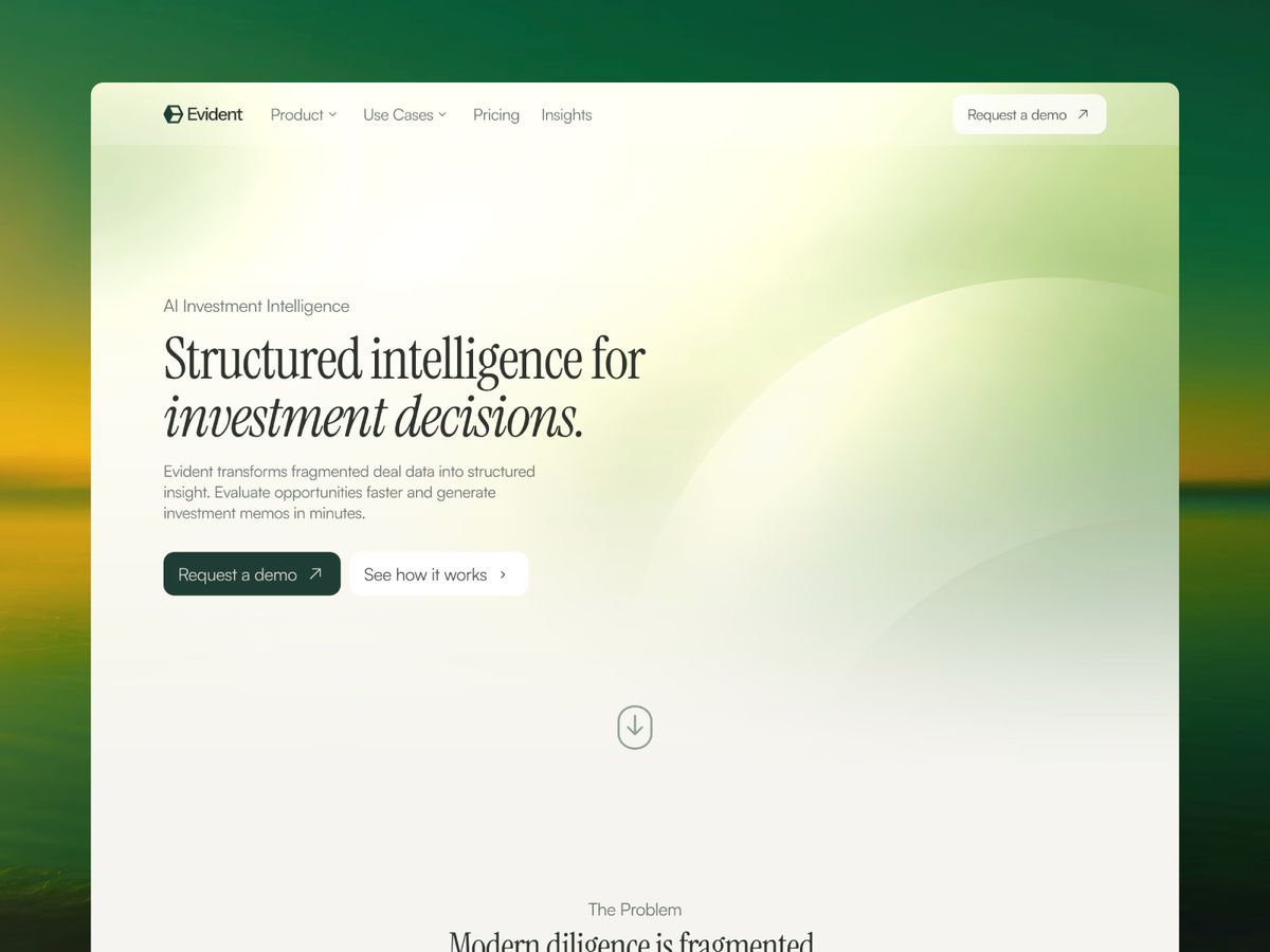 Evident screenshot 1