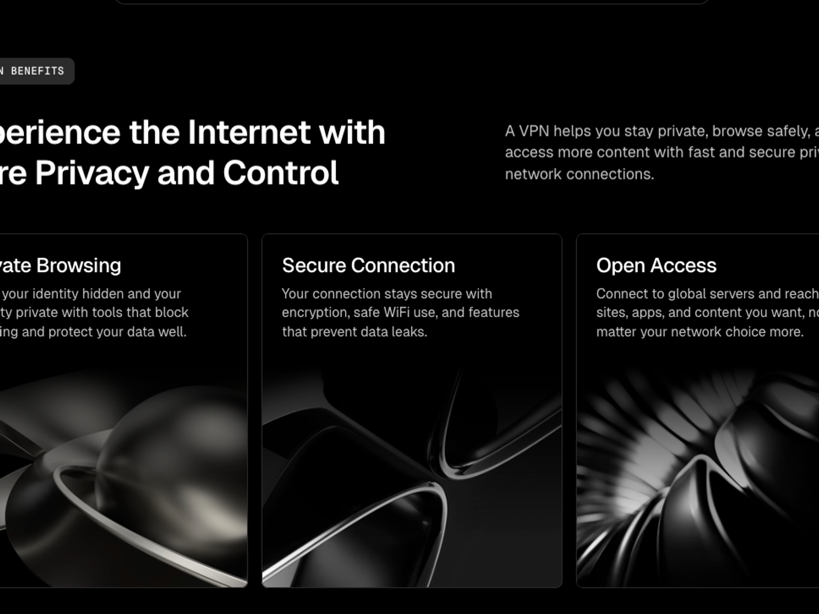 Nexus— SaaS and Tech template screenshot 3