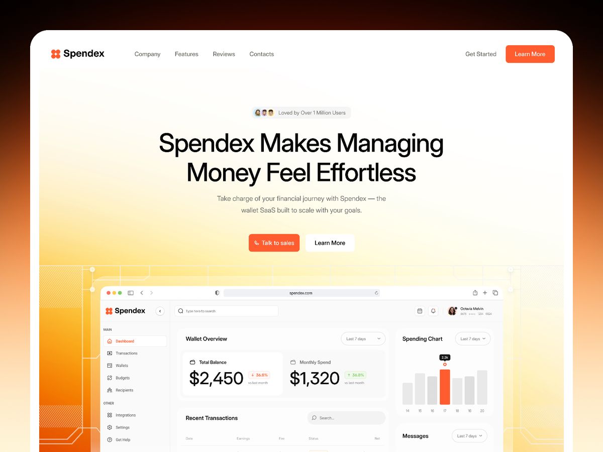 Spendex screenshot 1