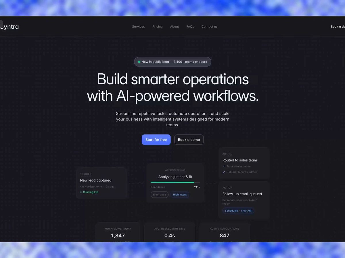 Syntraa screenshot 1