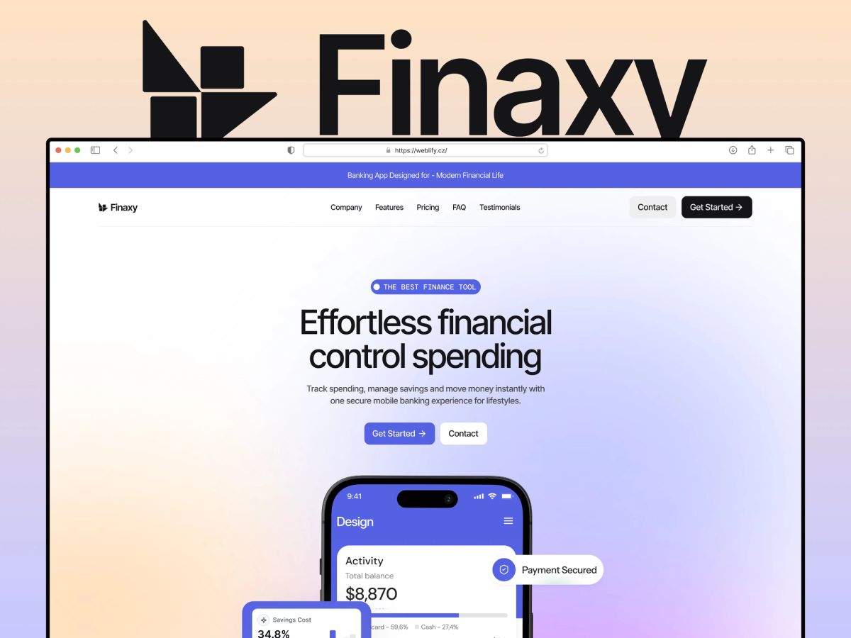 Finaxy screenshot 1