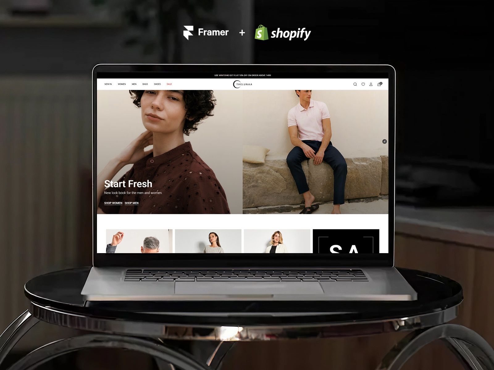 Fashion Store template 2