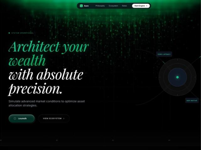 DeFi Protocol Landing Page Template — Landing Page Website Template