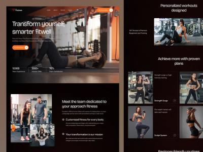 Fitness Trainer template 2