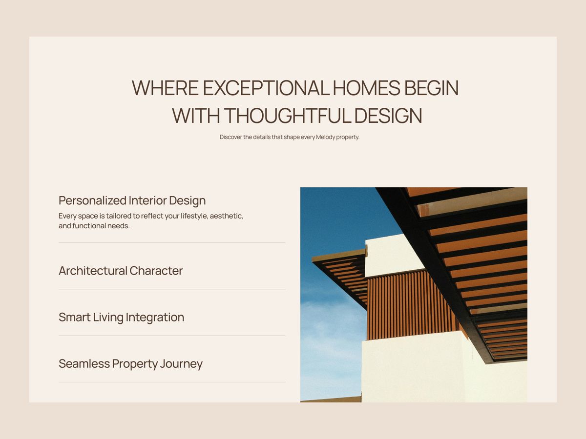 Mellody — Real Estate Template screenshot 3