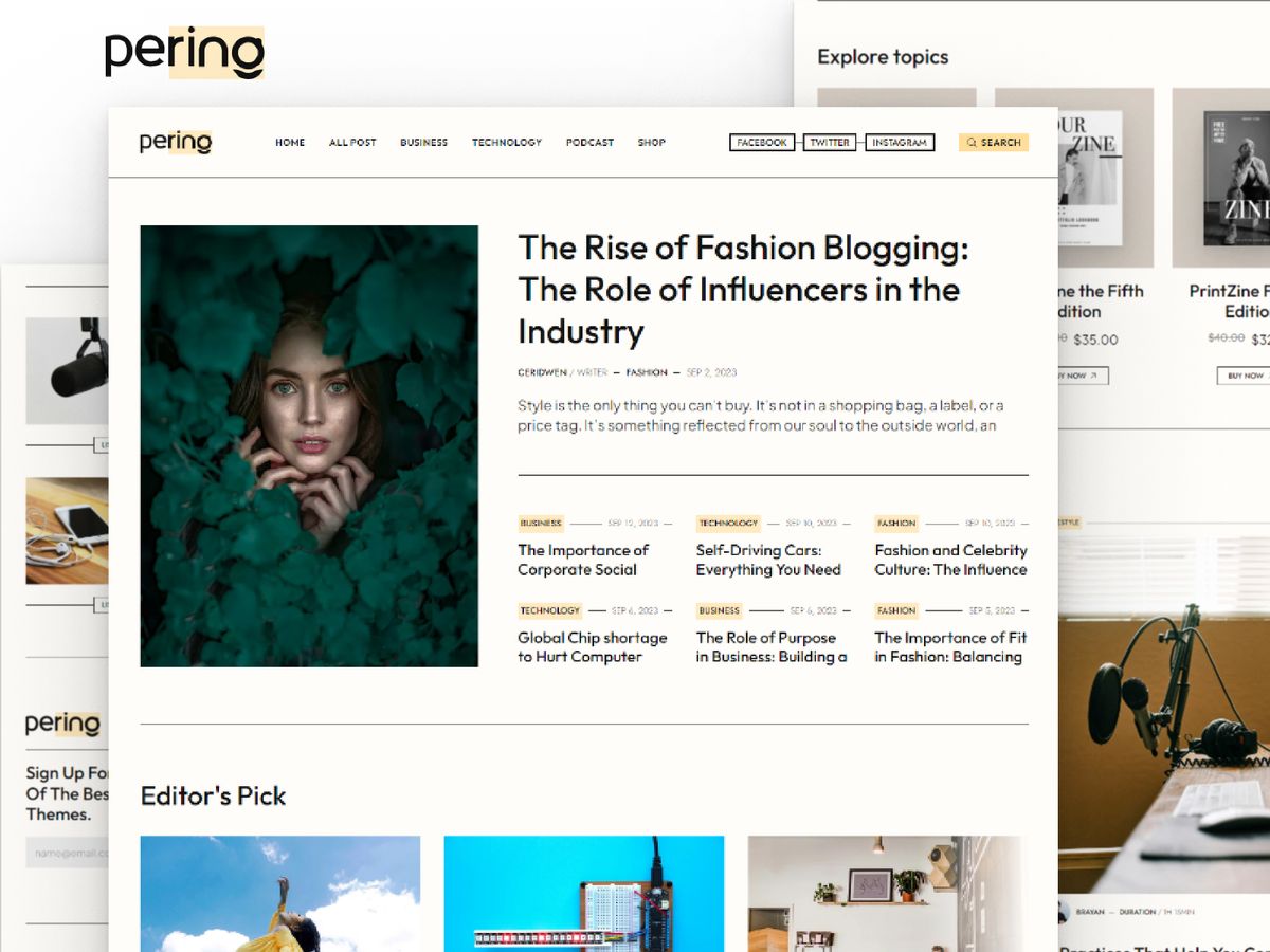 Pering screenshot 1