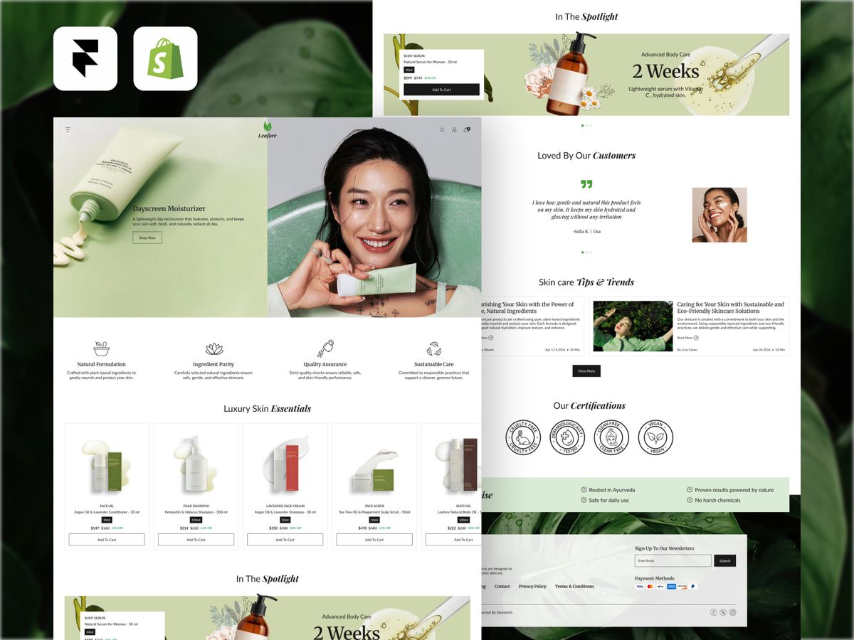 Leafore screenshot 1