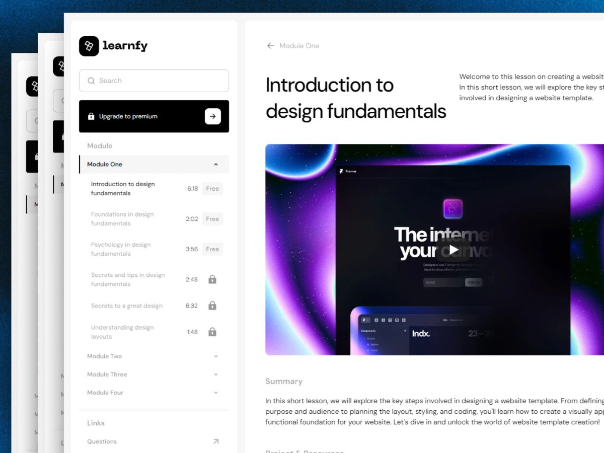 Learnfy screenshot 1