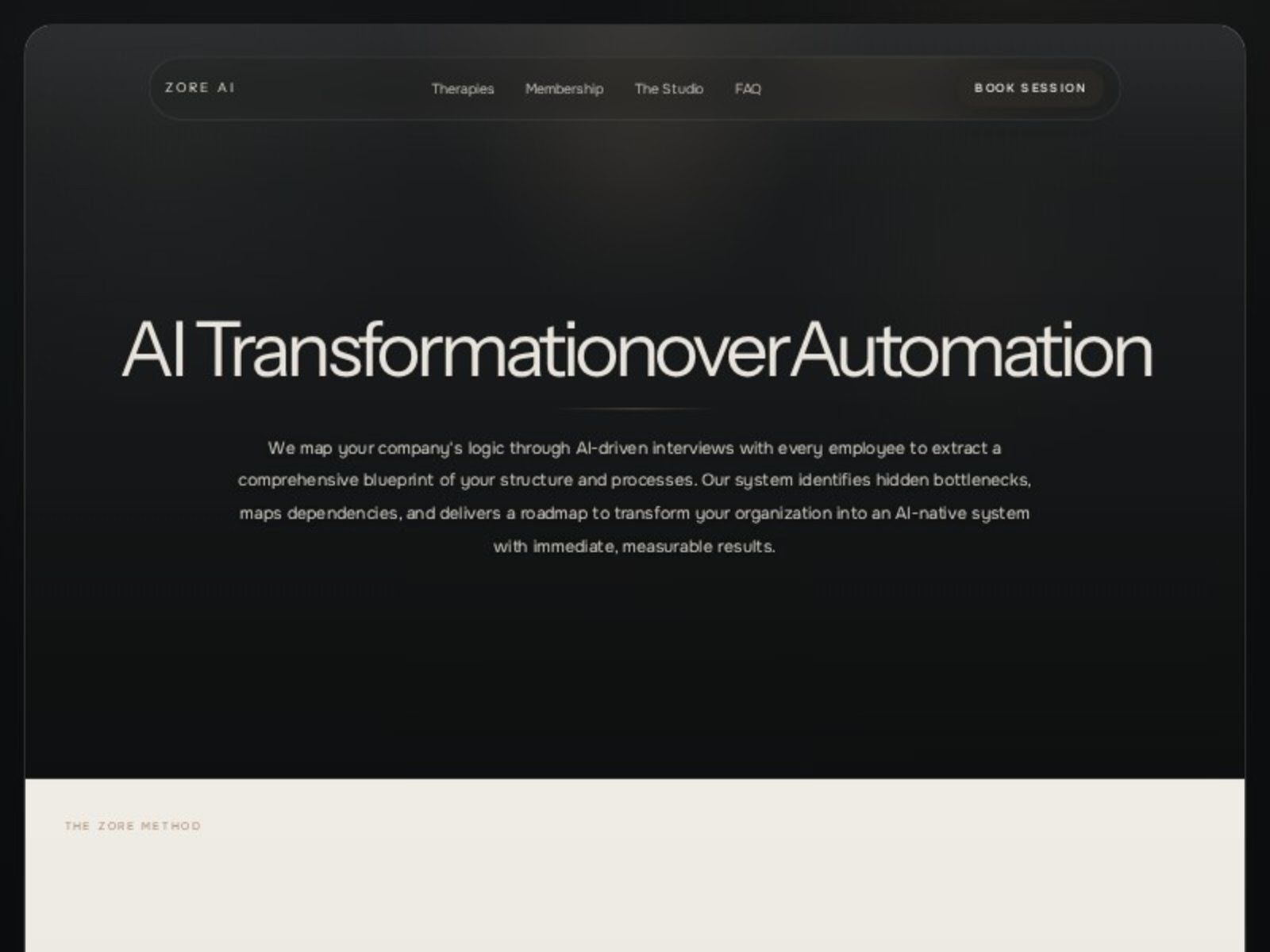 Stillpoint — Wellness Landing Page Template