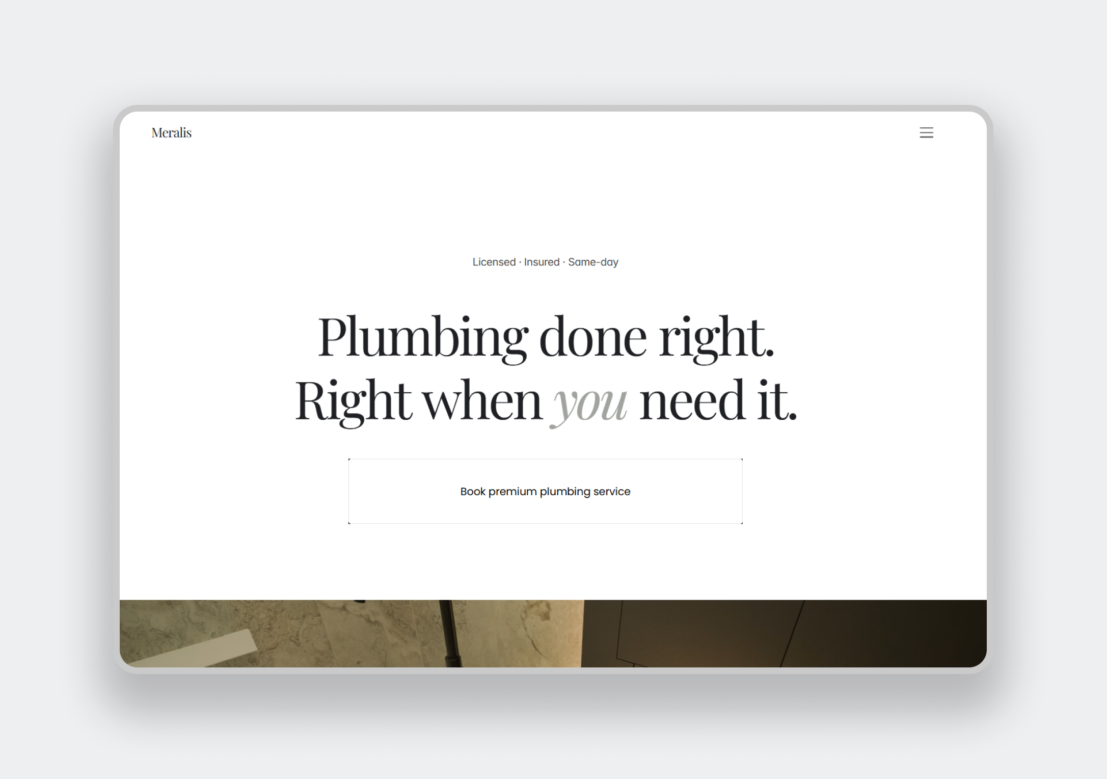 Meralis Plumbing