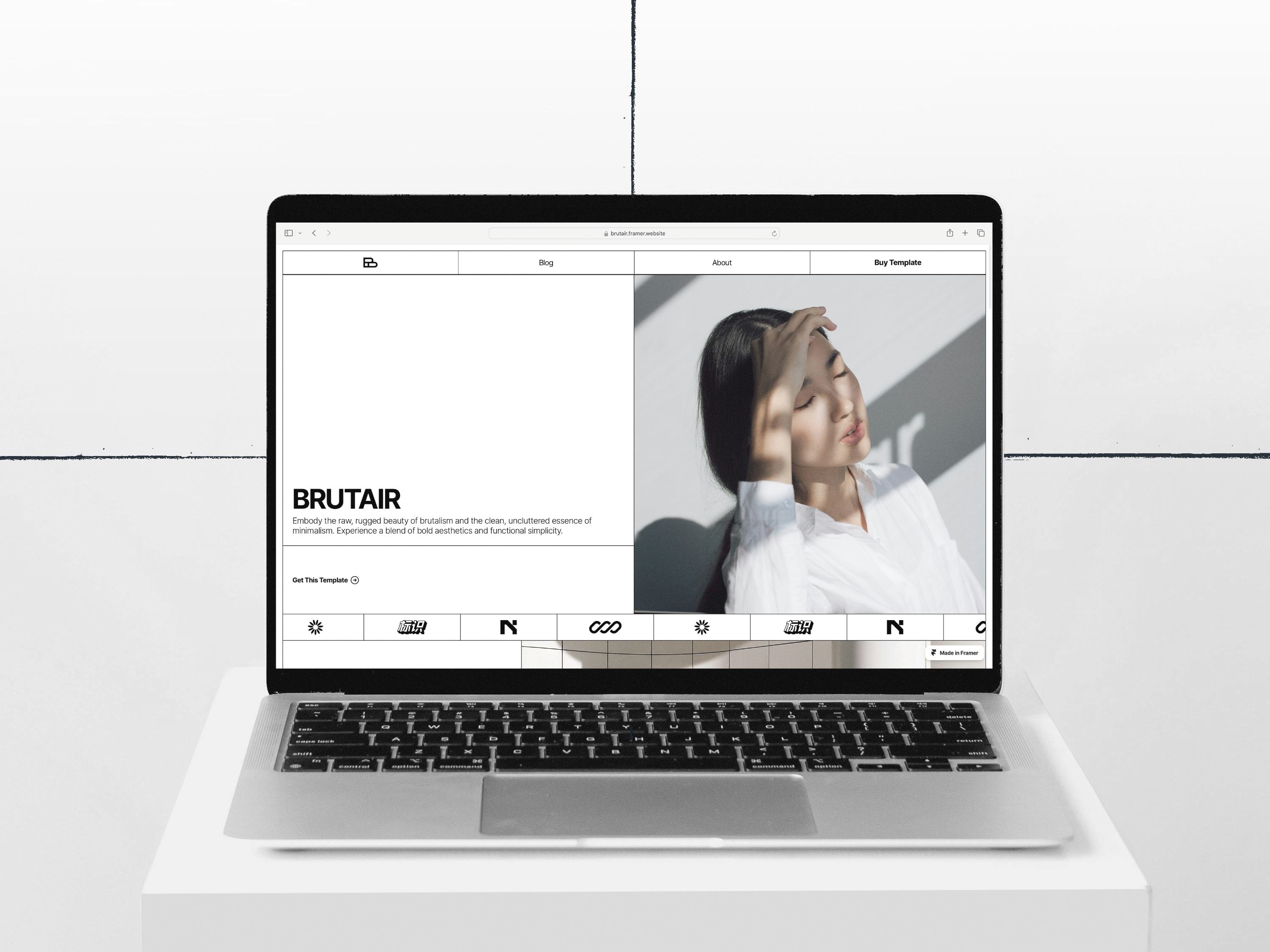 Modern & Minimal template 1