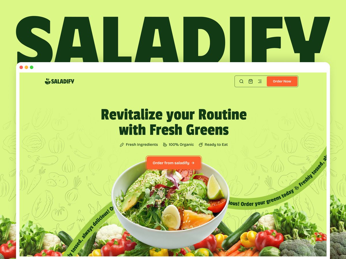 Saladify screenshot 1
