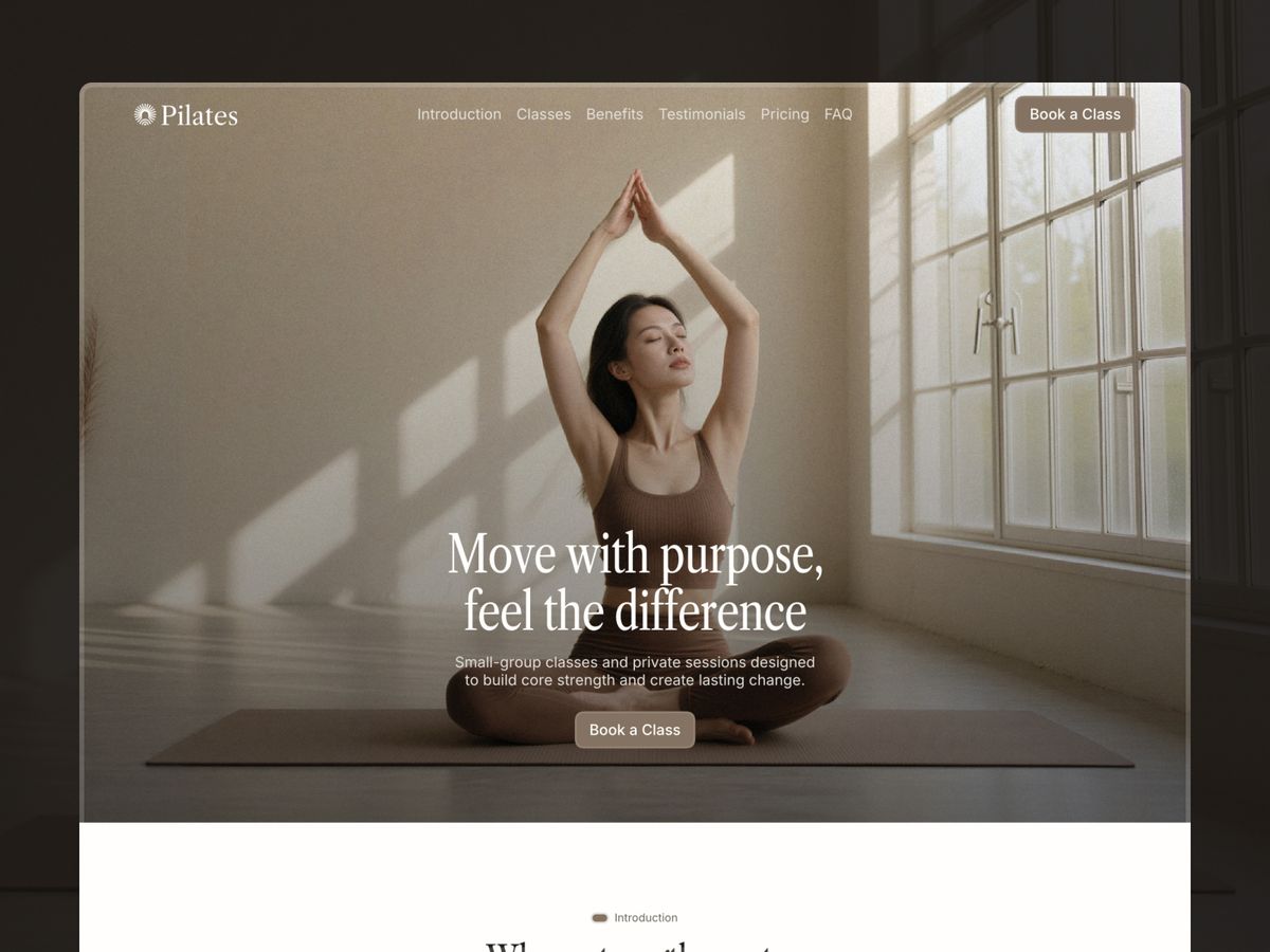 Pilates screenshot 1