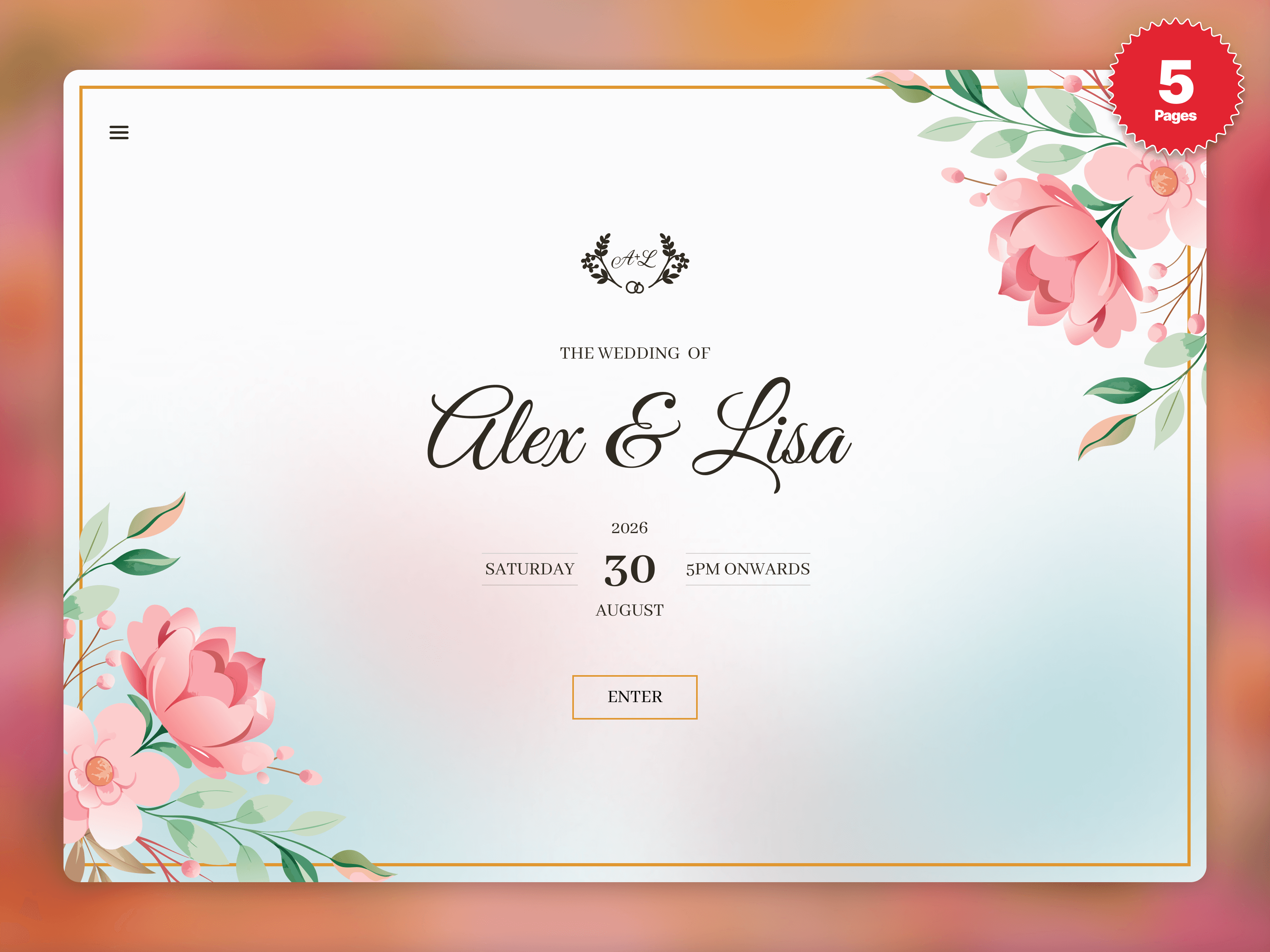 Wedding Planner template 2