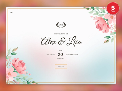 Wedding Planner template 2