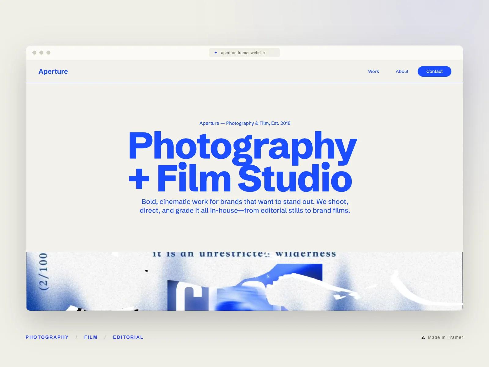 Aperture Studio