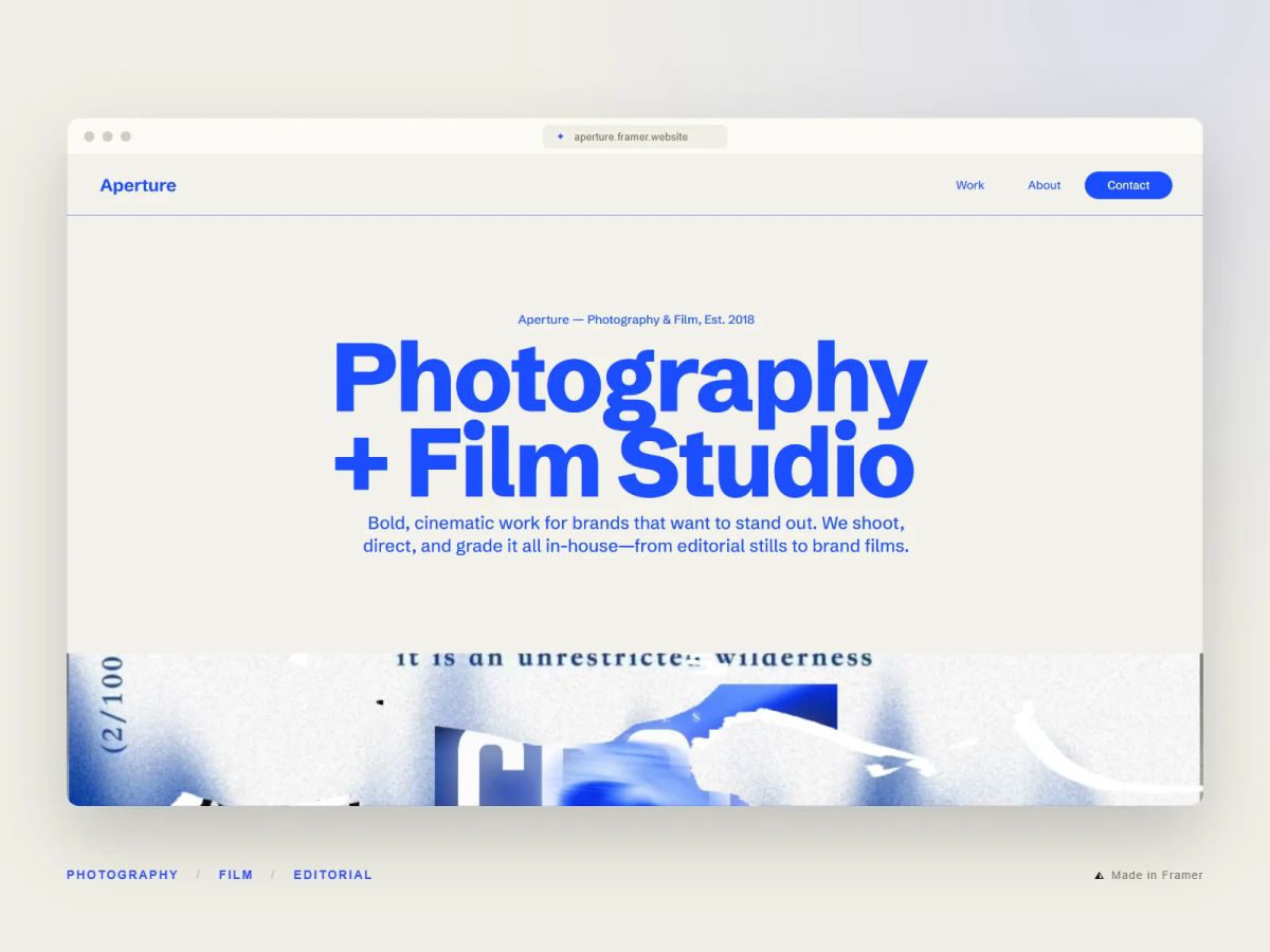 Aperture Studio screenshot 1