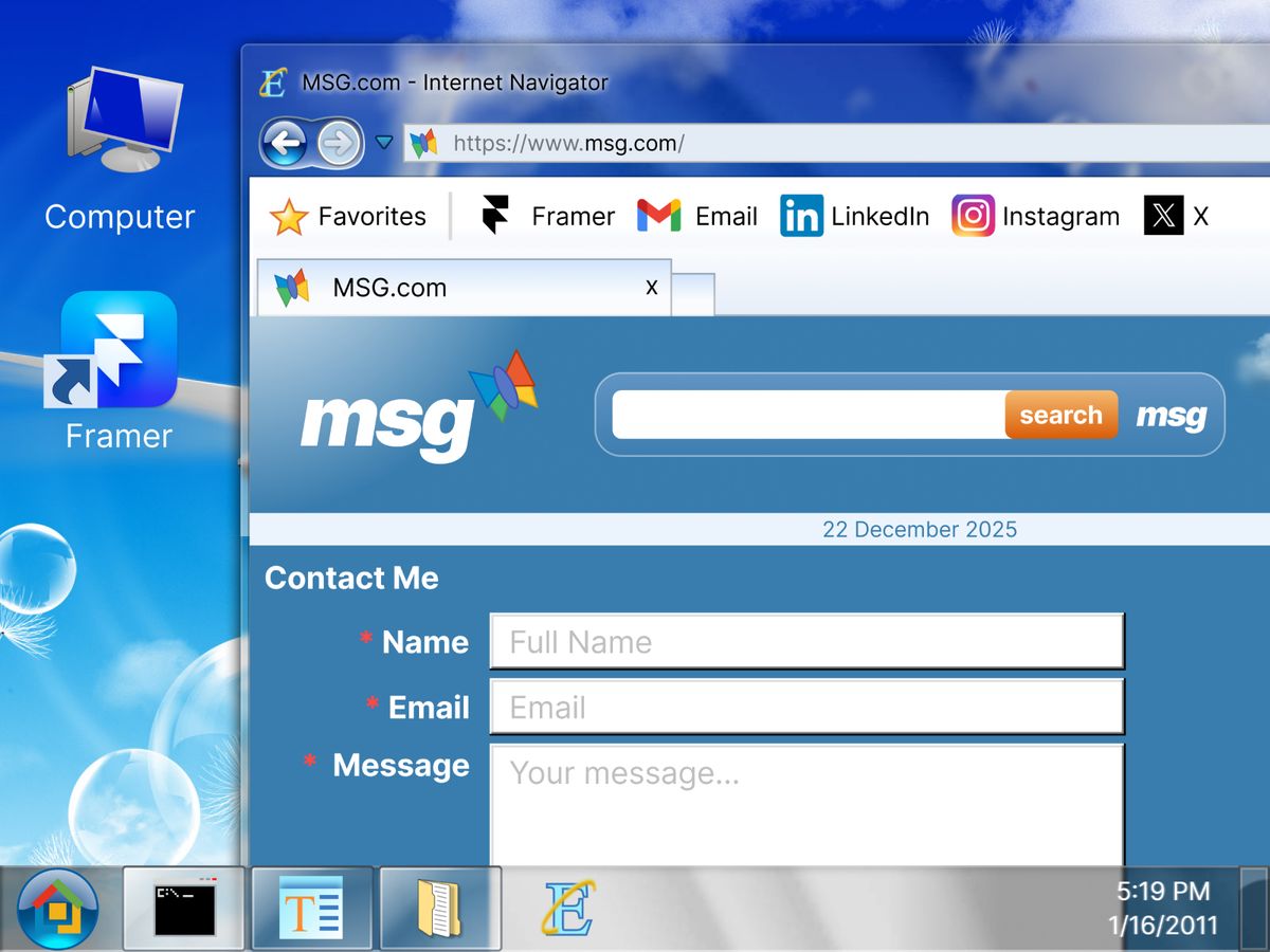 AeroOS screenshot 1