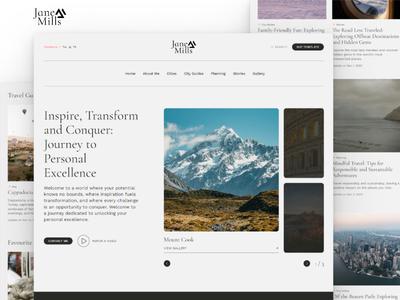 Travel Blog template 2