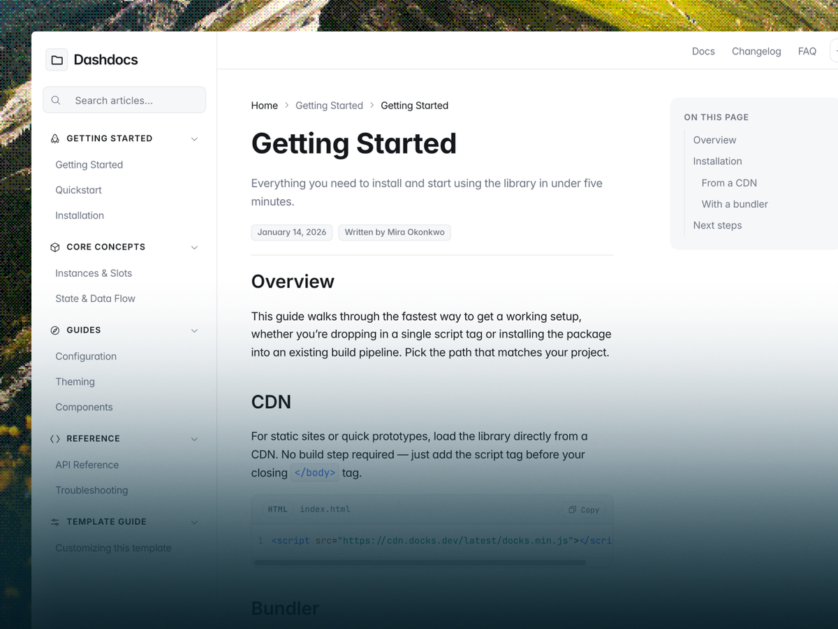 Dashdocs screenshot 1
