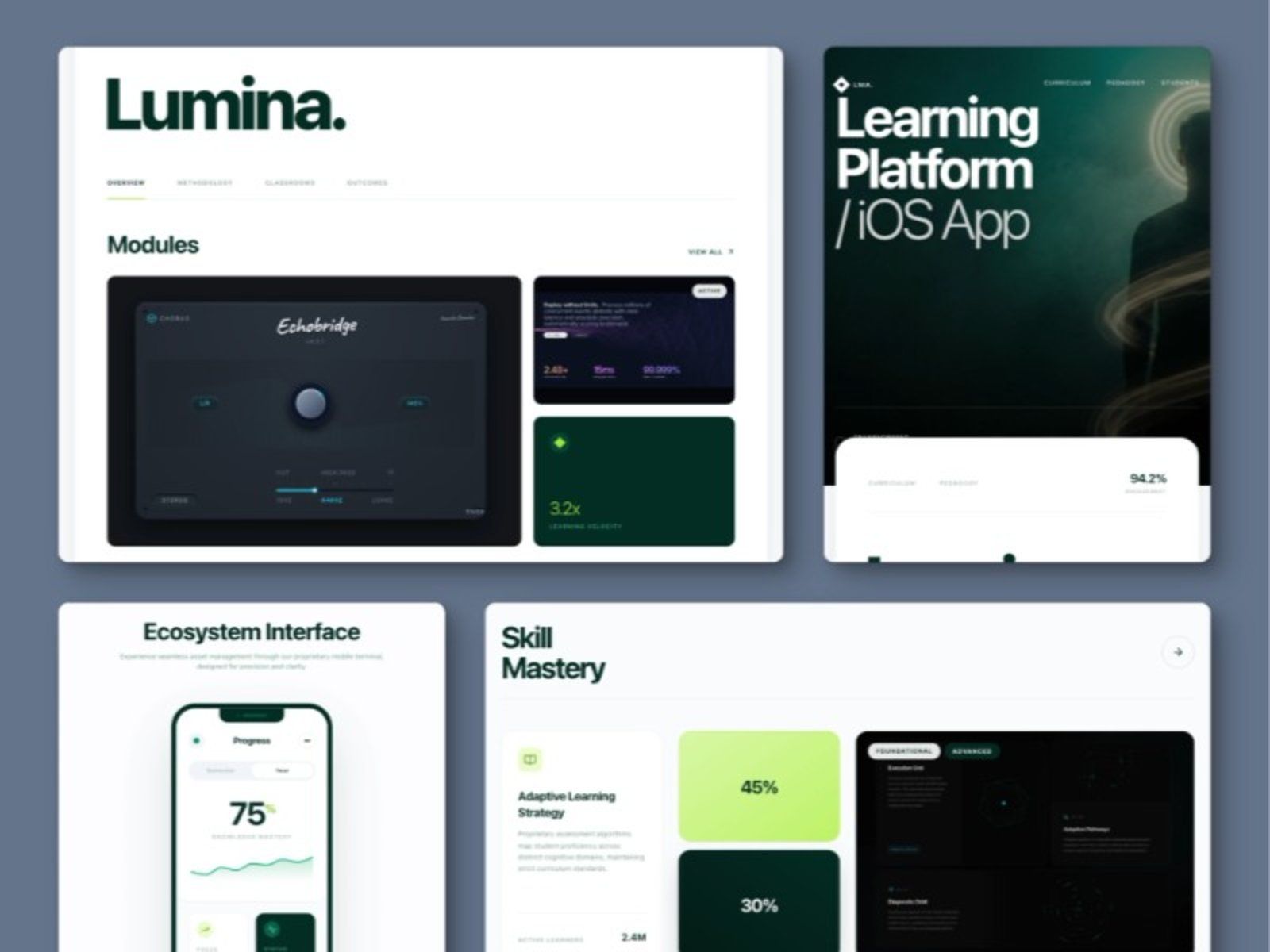 Adaptive Learning Platform — Landing Page Website Template