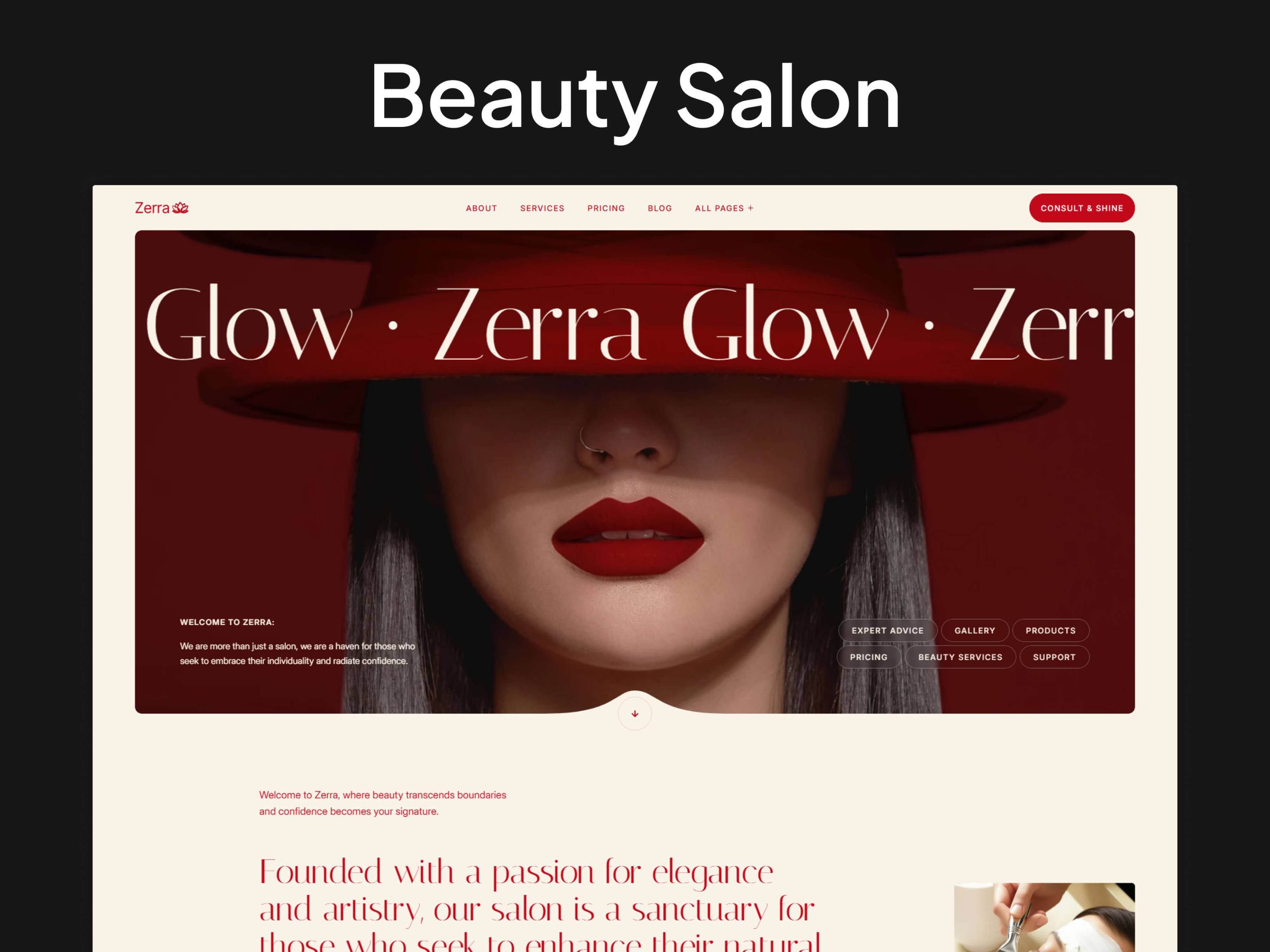 Beauty Salon Cosmeti