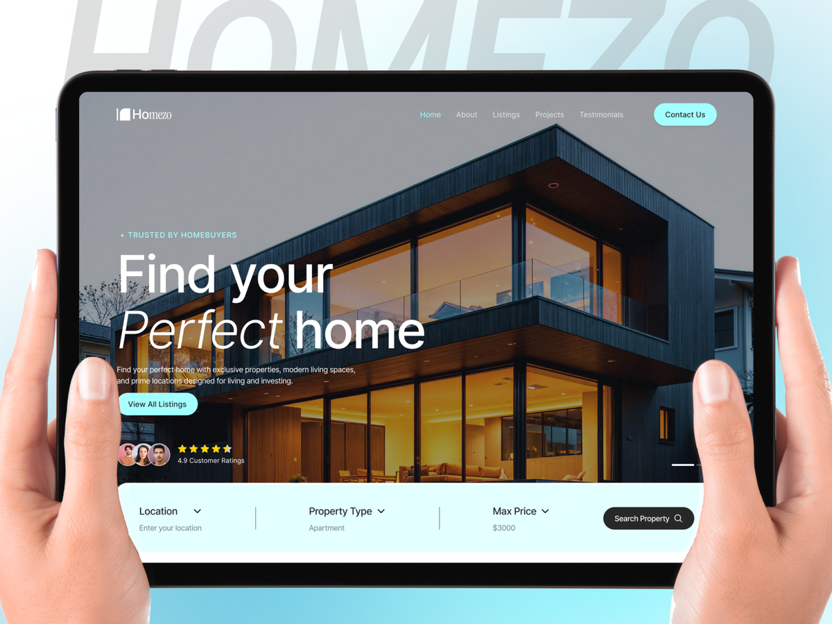 Homezo – realestate screenshot 1