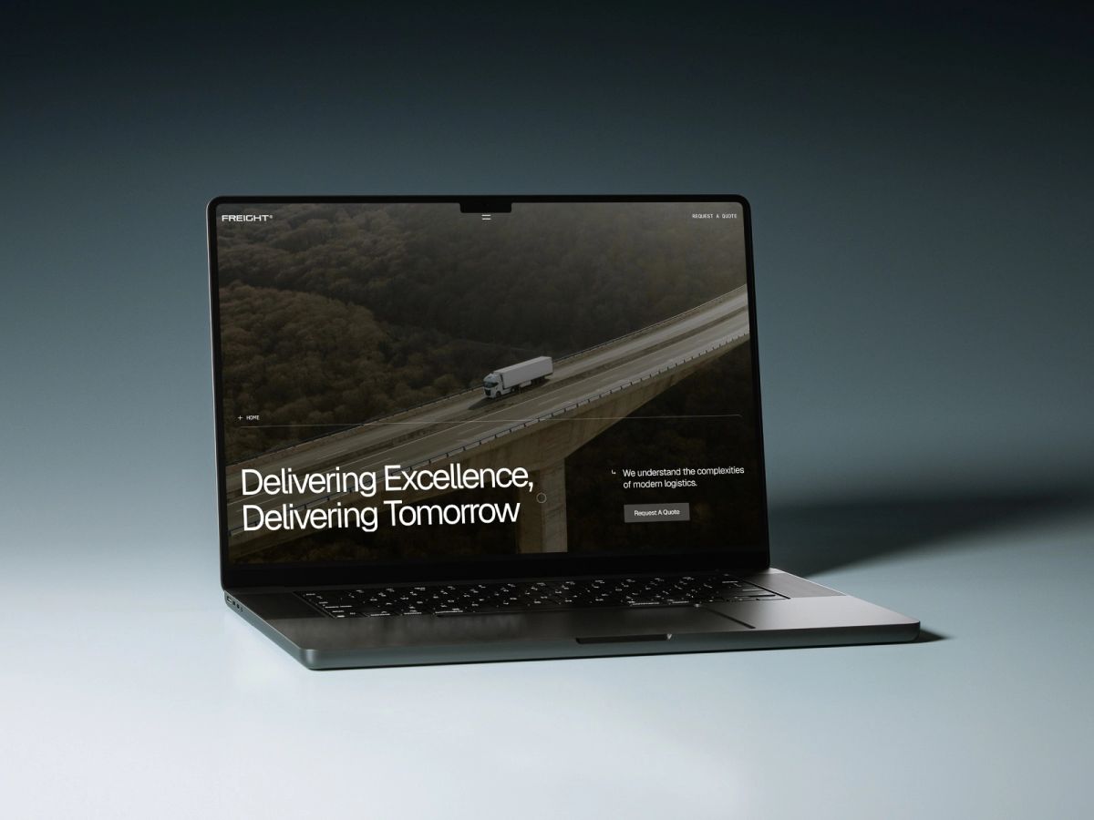 Modern Logistics Template screenshot 1