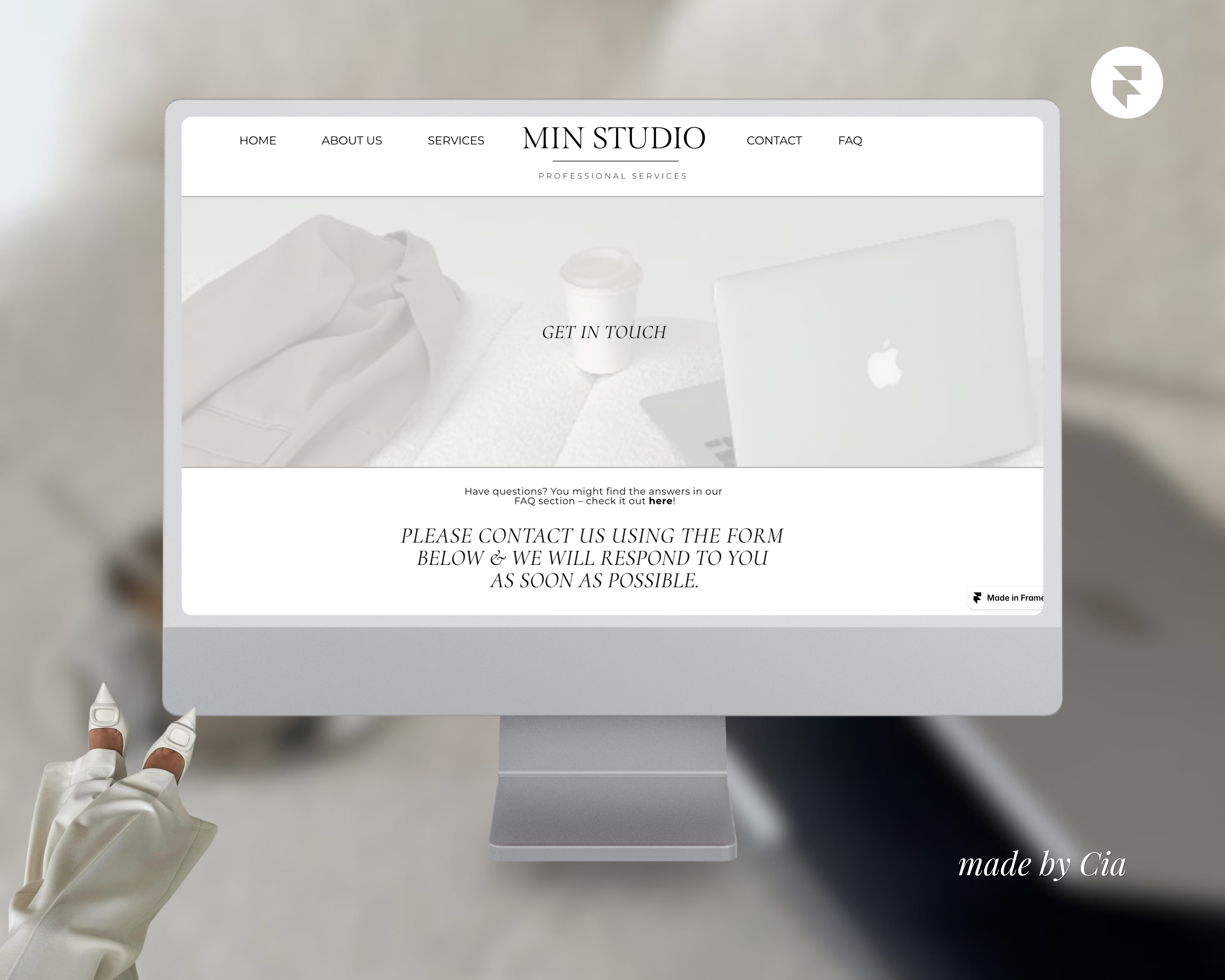 Simple Contact Page