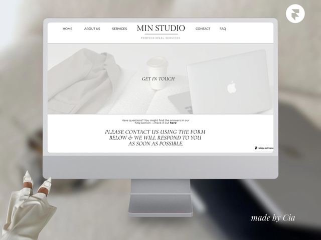 Simple Contact Page