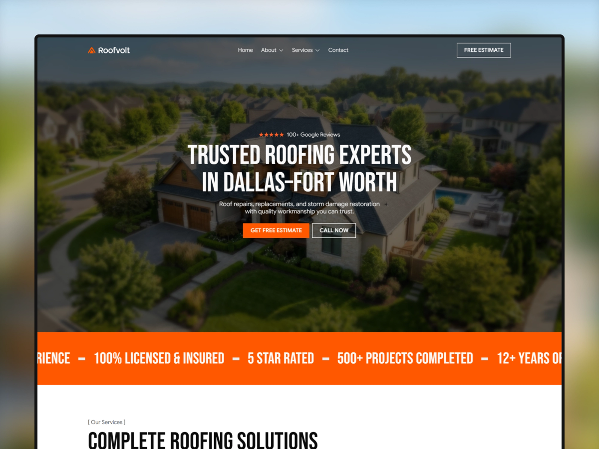 Roofvolt screenshot 1
