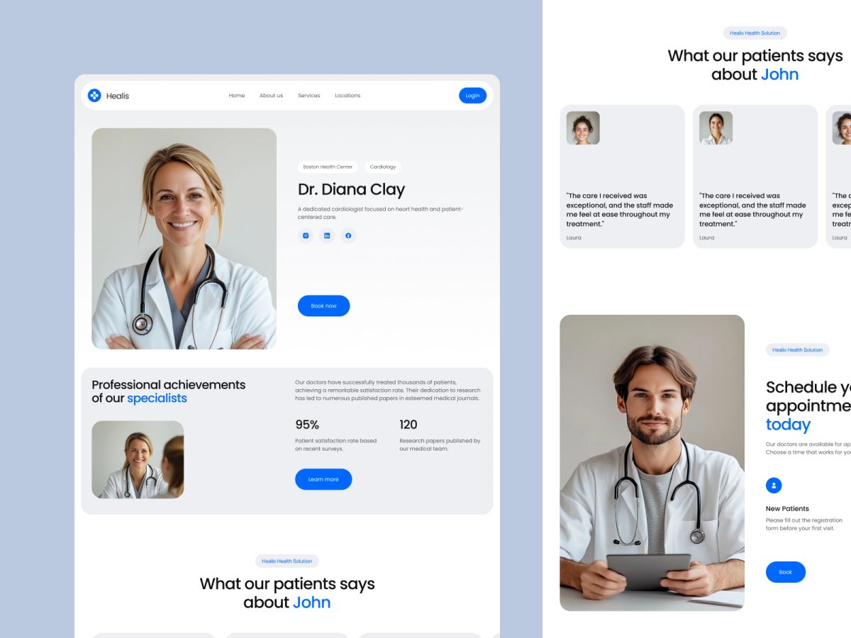 Health template screenshot 3