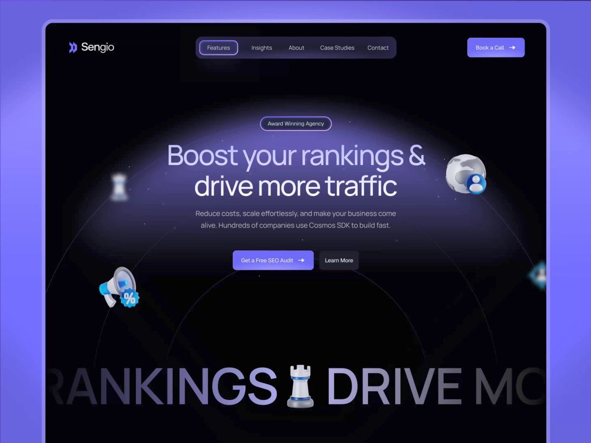Sengio SEO screenshot 1