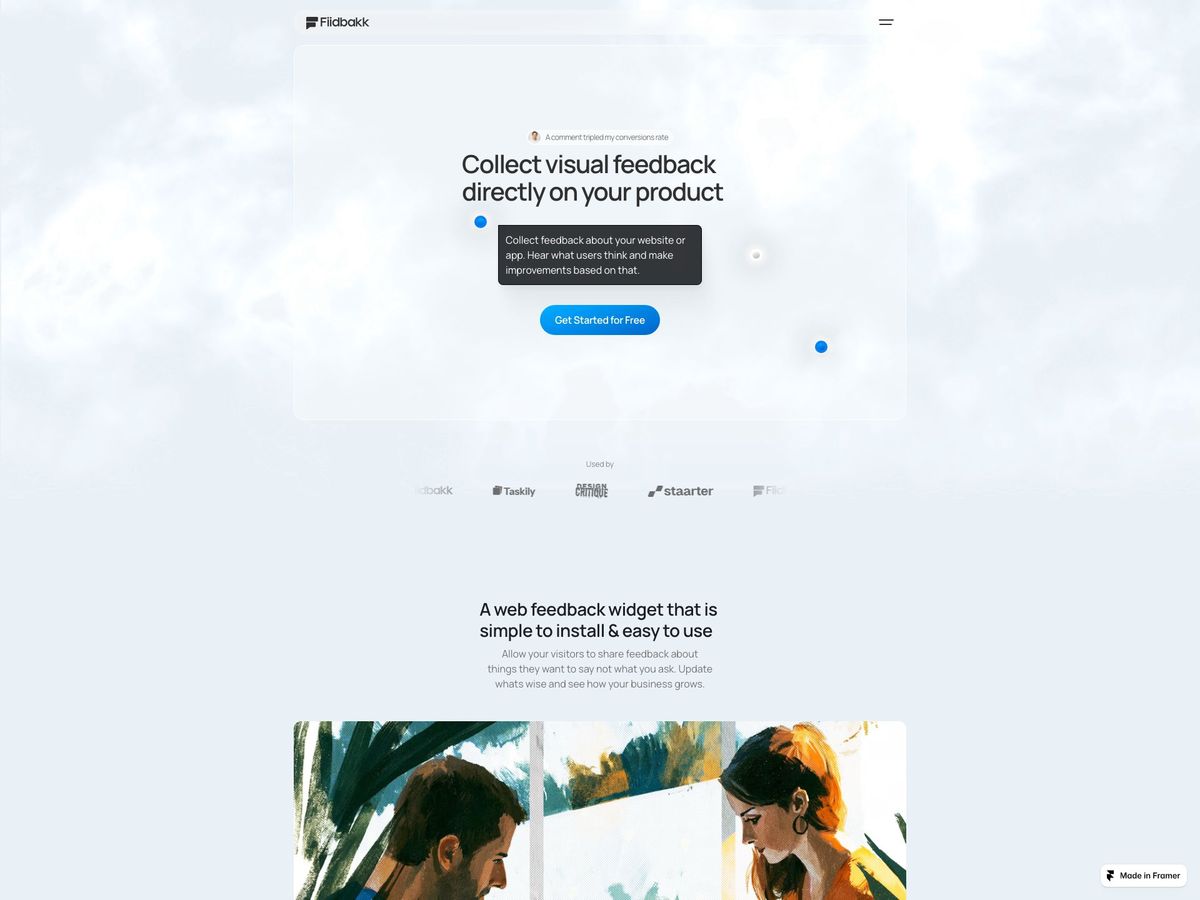 Fiidbakk screenshot 1
