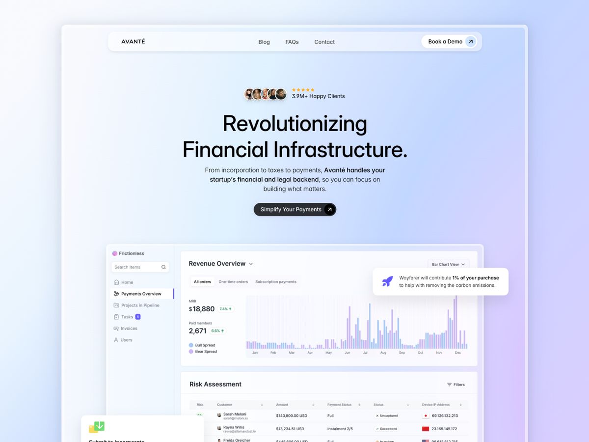 Avanté screenshot 1