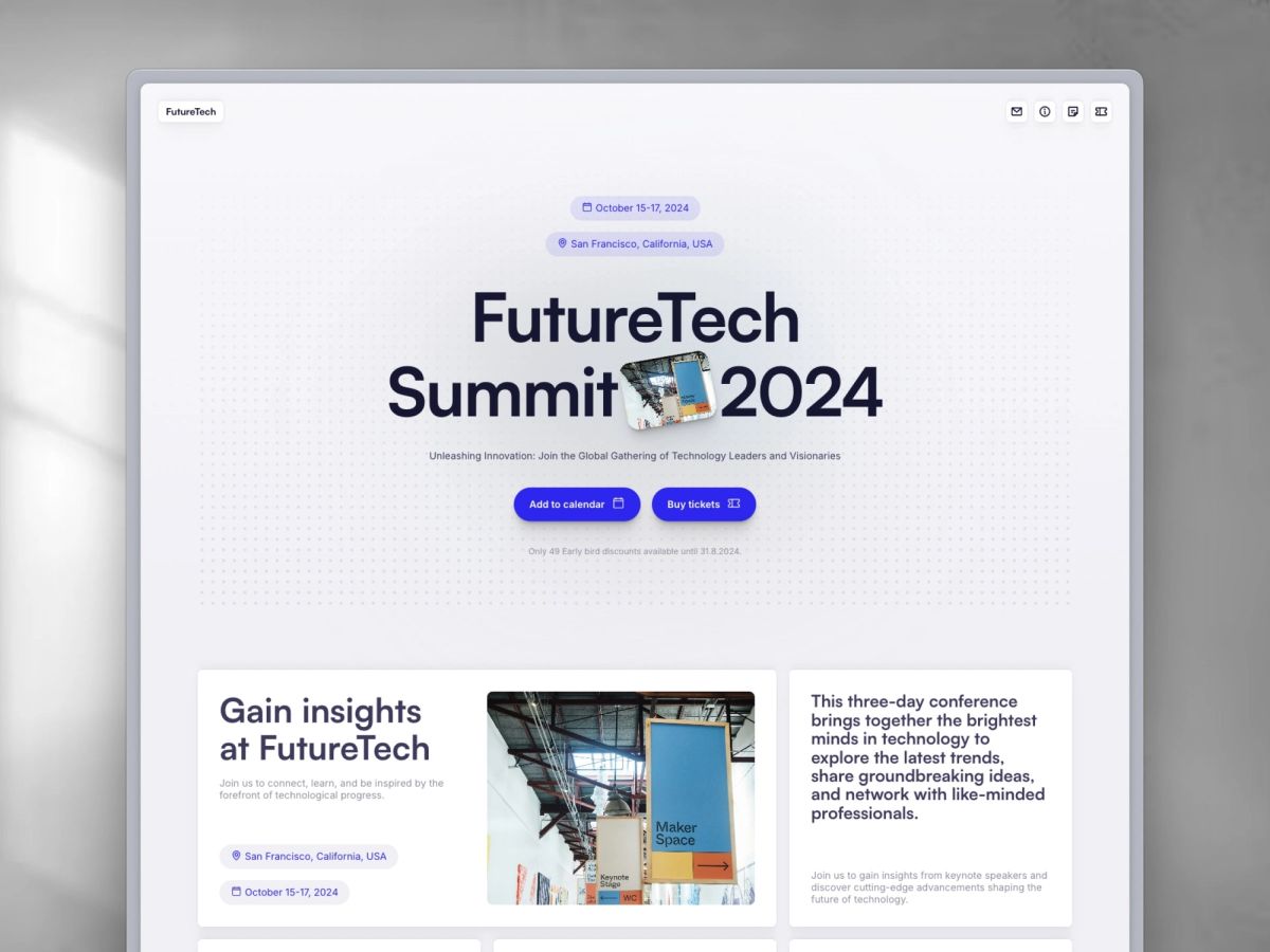 FutureSummit screenshot 1