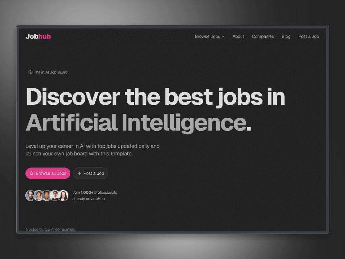Jobhub screenshot 1