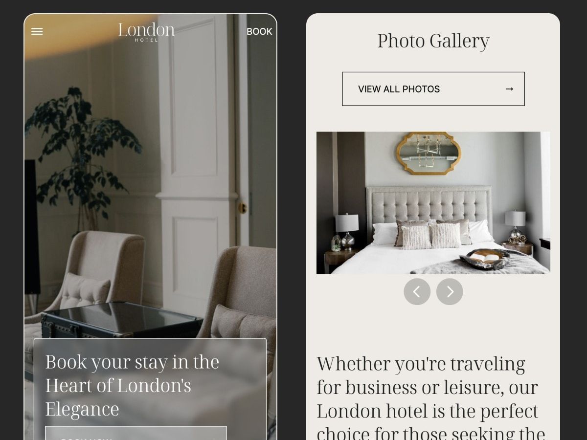 LondonHotel screenshot 1