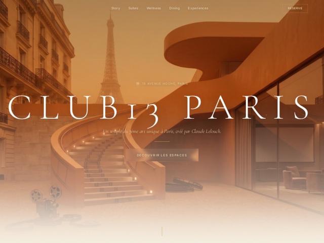 Sirocco Luxury Retreat — Landing Page Website Template
