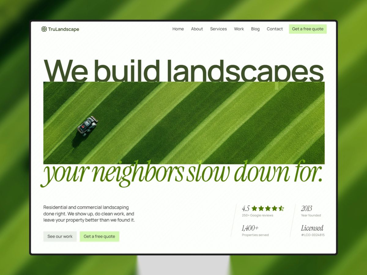 TruLandscape screenshot 1
