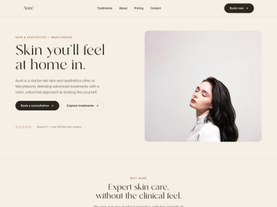 Aesthetic Clinic template 2