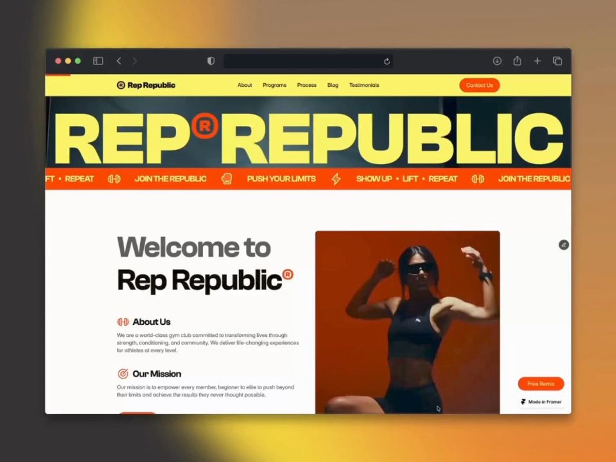 Rep Republic screenshot 1